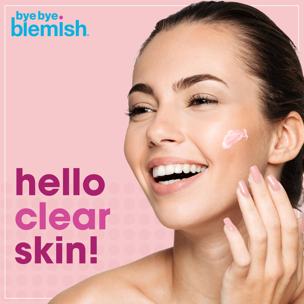 Bye Bye Blemish bottle top close-up showing applicator and precise control