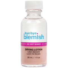 Bye Bye Blemish front packaging showing product and clear label benefits