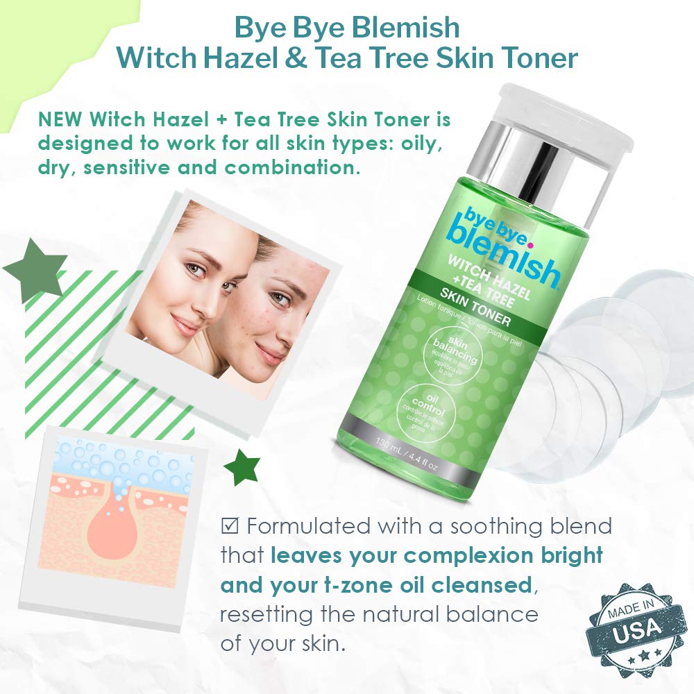 Bye Bye Blemish label detail showing ingredients list and cruelty-free badge for trust
