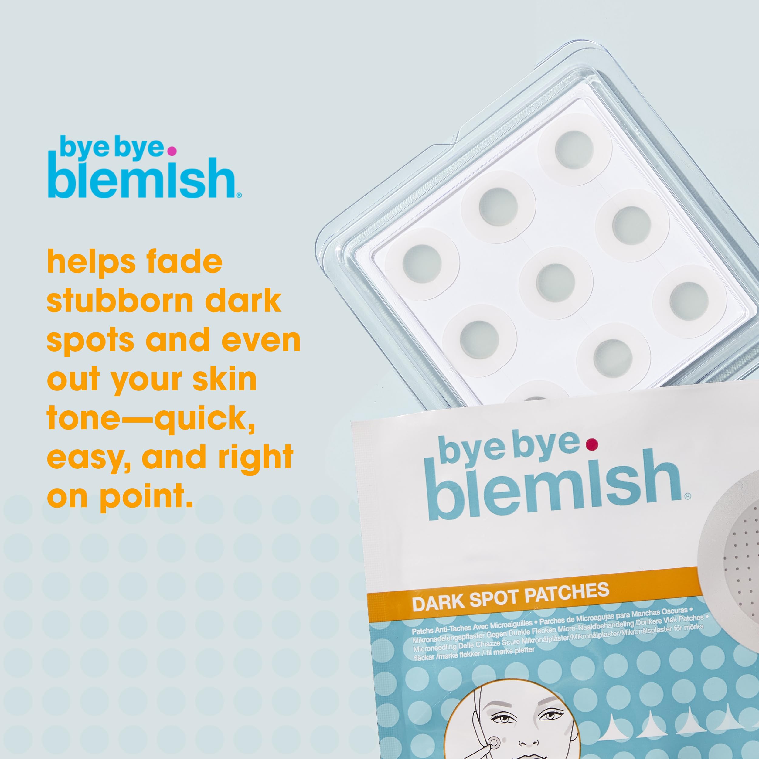 Bye Bye Blemish hydrocolloid patch texture detail displaying absorbent layer