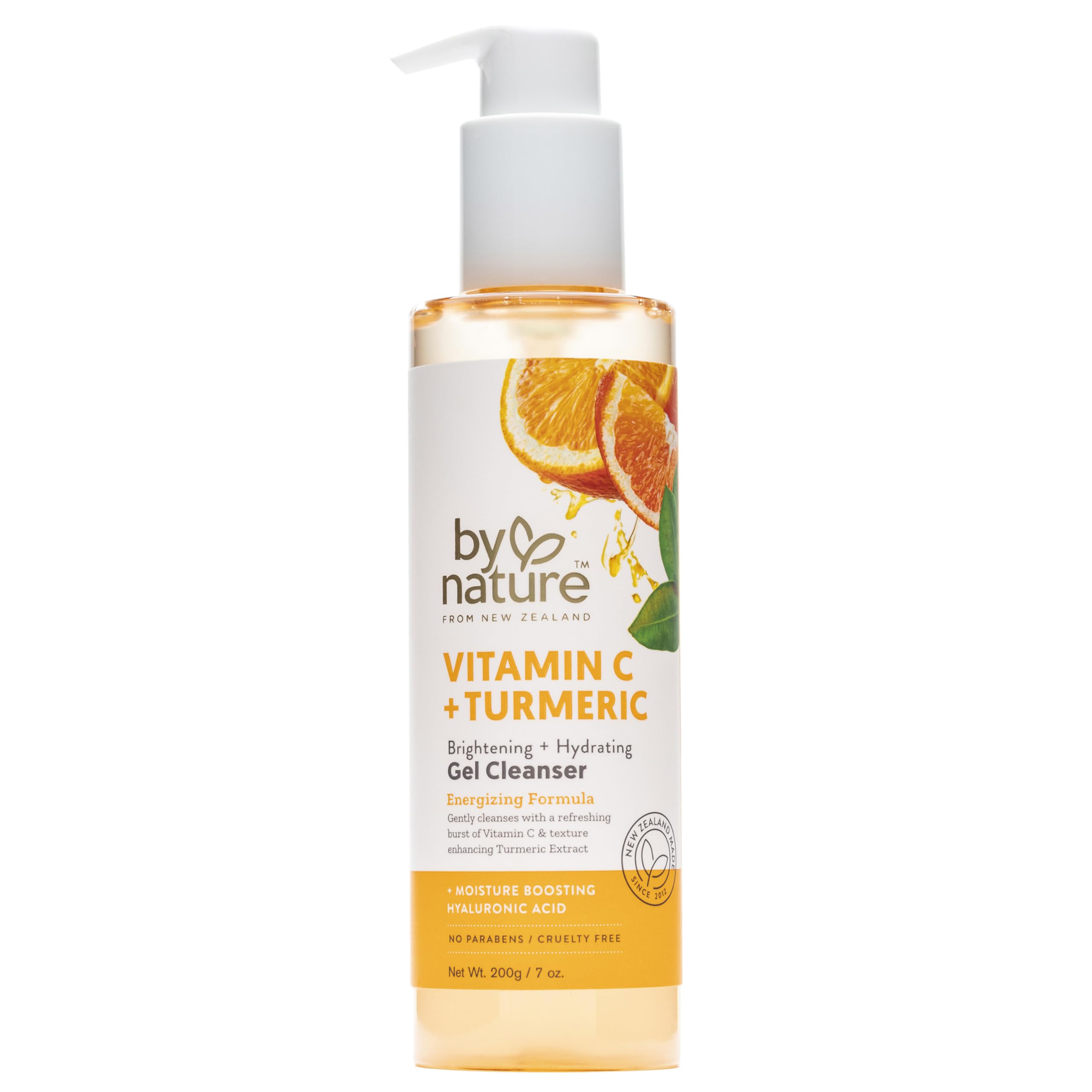 By Nature front bottle view showing clear label and benefits