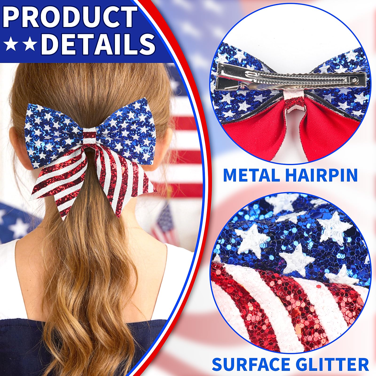 BYNYTO clip mechanism detail displays sturdy alligator barrette for secure hold