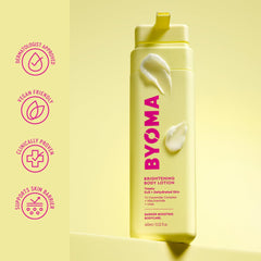 BYOMA ceramide complex label close-up indicating barrier-restoring benefit