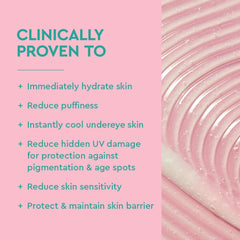 BYOMA open applicator dispending gel for precise under-eye placement