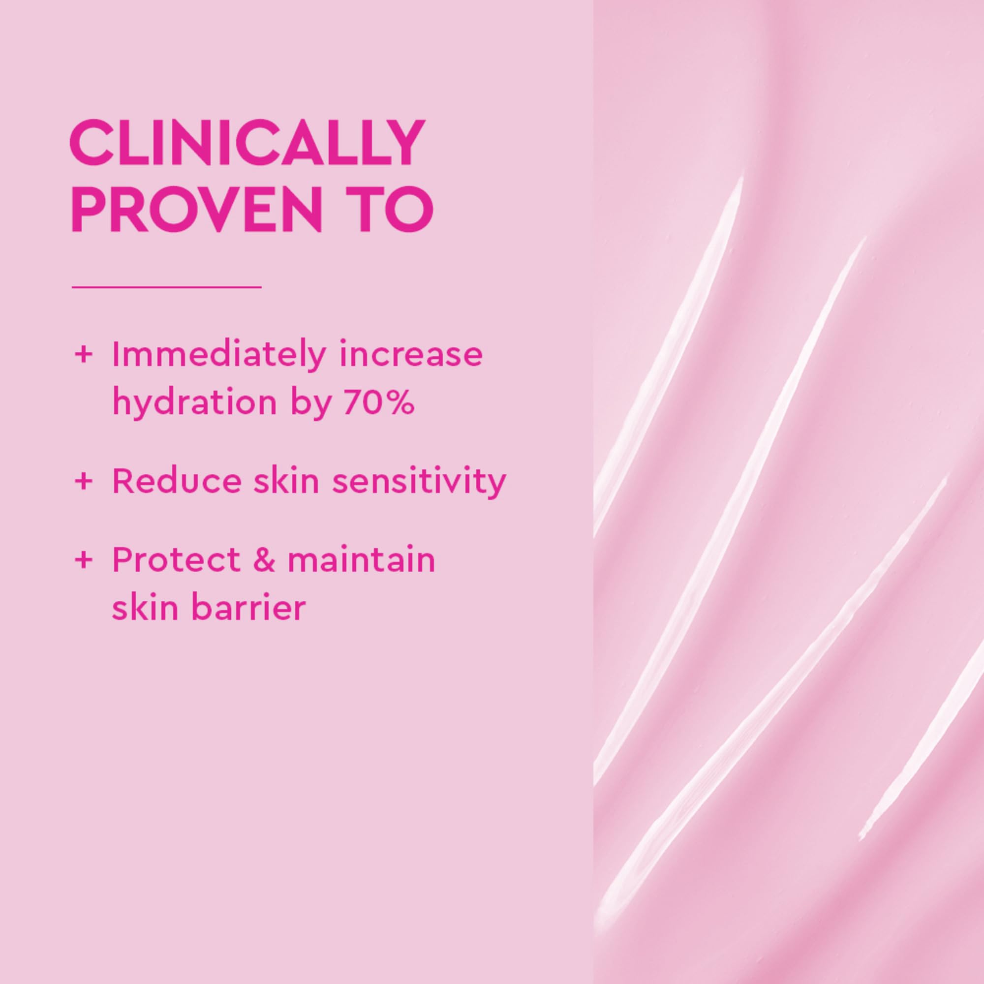 BYOMA close-up of gel-cream texture highlighting fast absorption