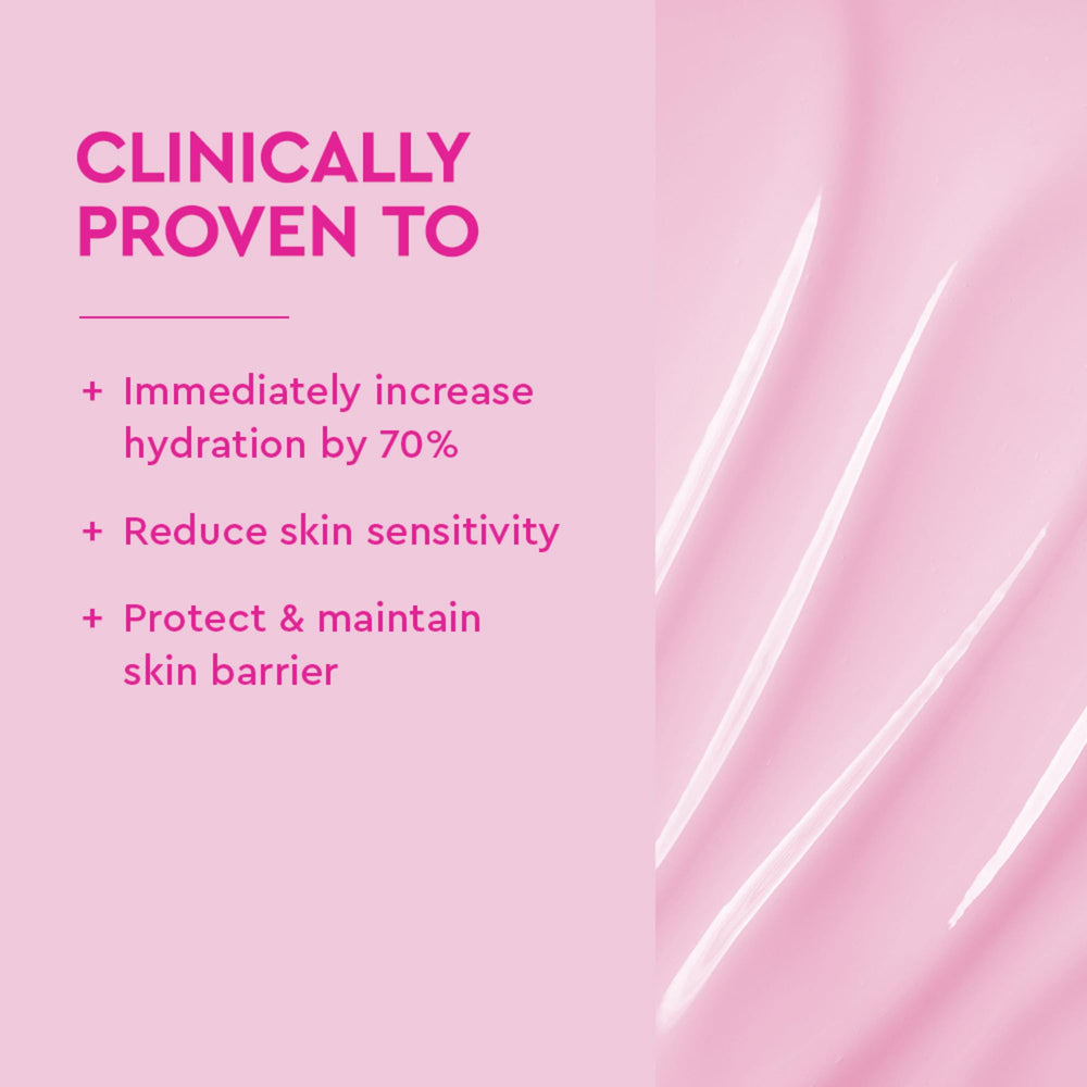 BYOMA close-up of gel-cream texture highlighting fast absorption