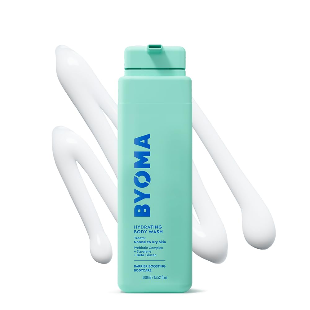 BYOMA front bottle showing full-size packaging and clean design benefit hydration