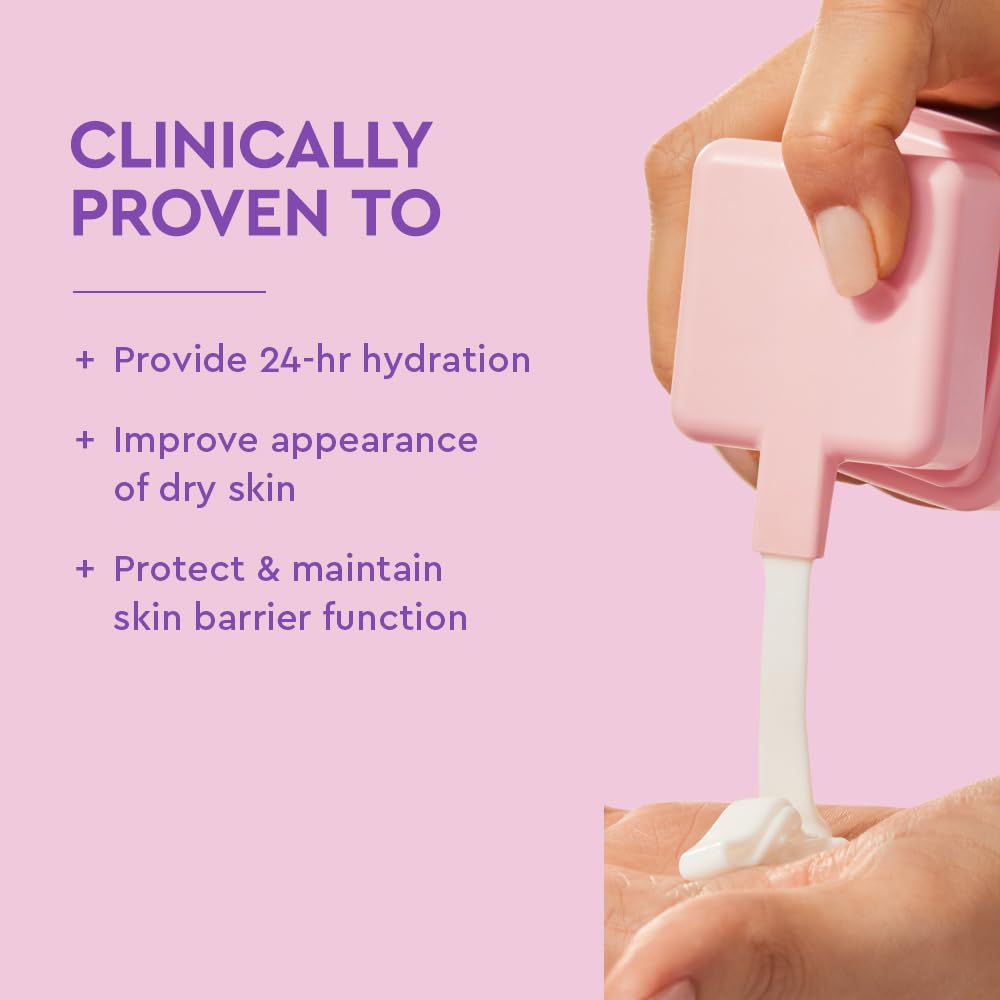 BYOMA lotion texture close-up highlighting silky, nourishing feel