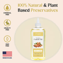 C CARE close-up oil texture highlighting lightweight absorption and smooth finish