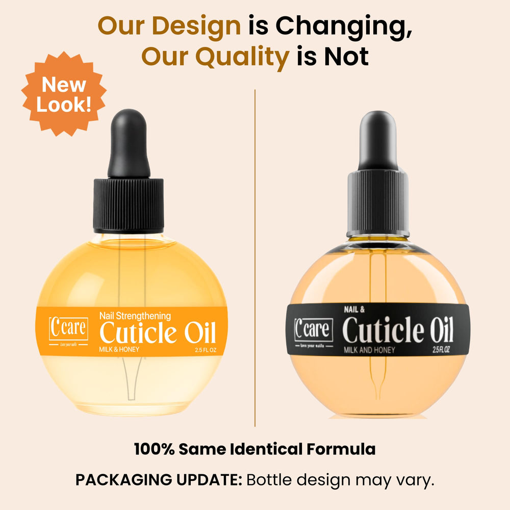 C CARE dropper dispensing oil for precise application and minimal waste