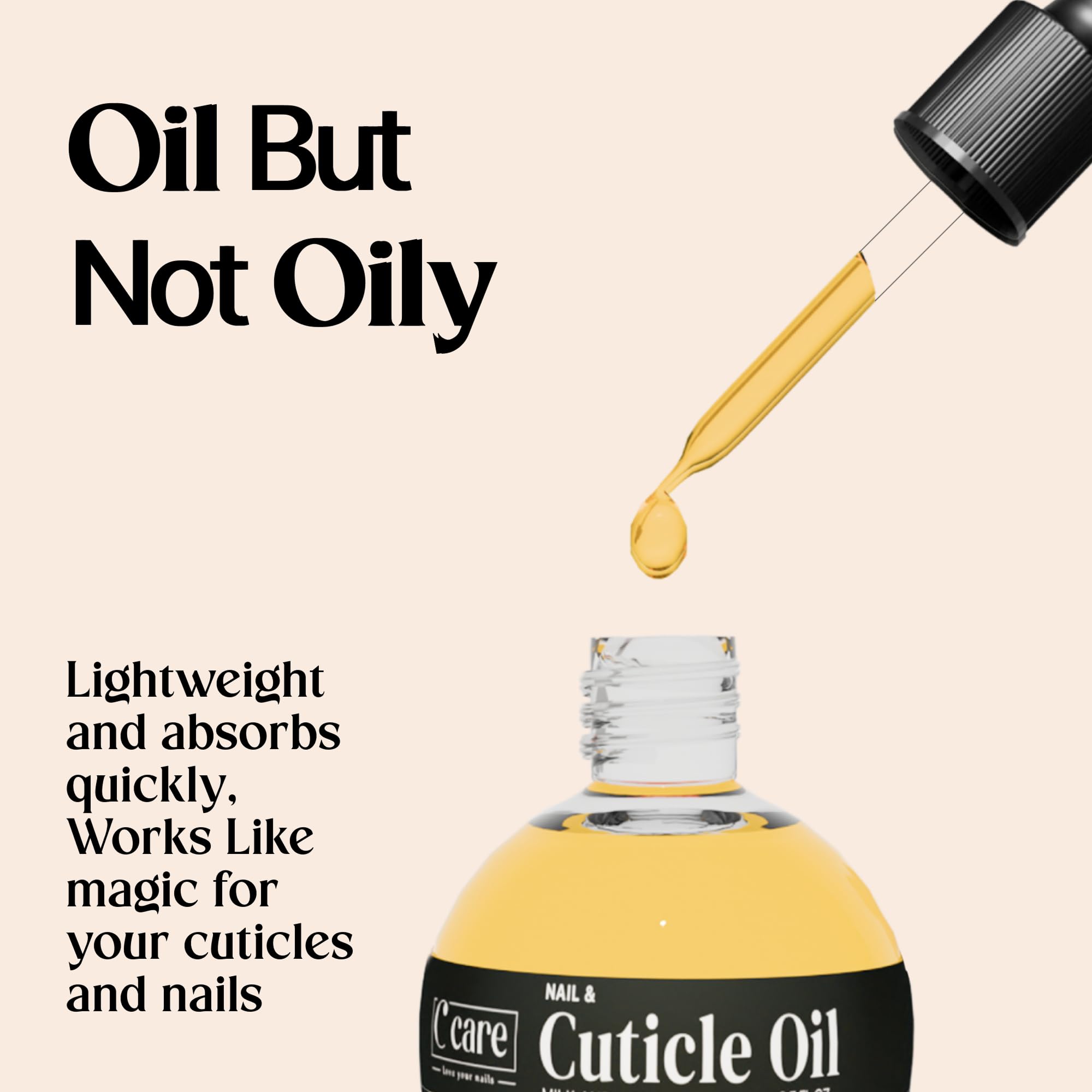 C CARE used in pedicure setting for nourished feet and cuticles