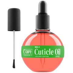 C CARE front bottle view showing spill-proof cap and 2.5 oz size for convenience