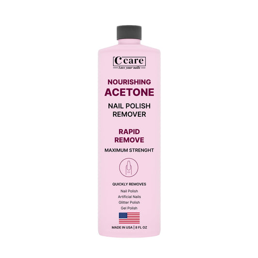 C CARE front bottle view showing label and 16 fl oz size, professional convenience
