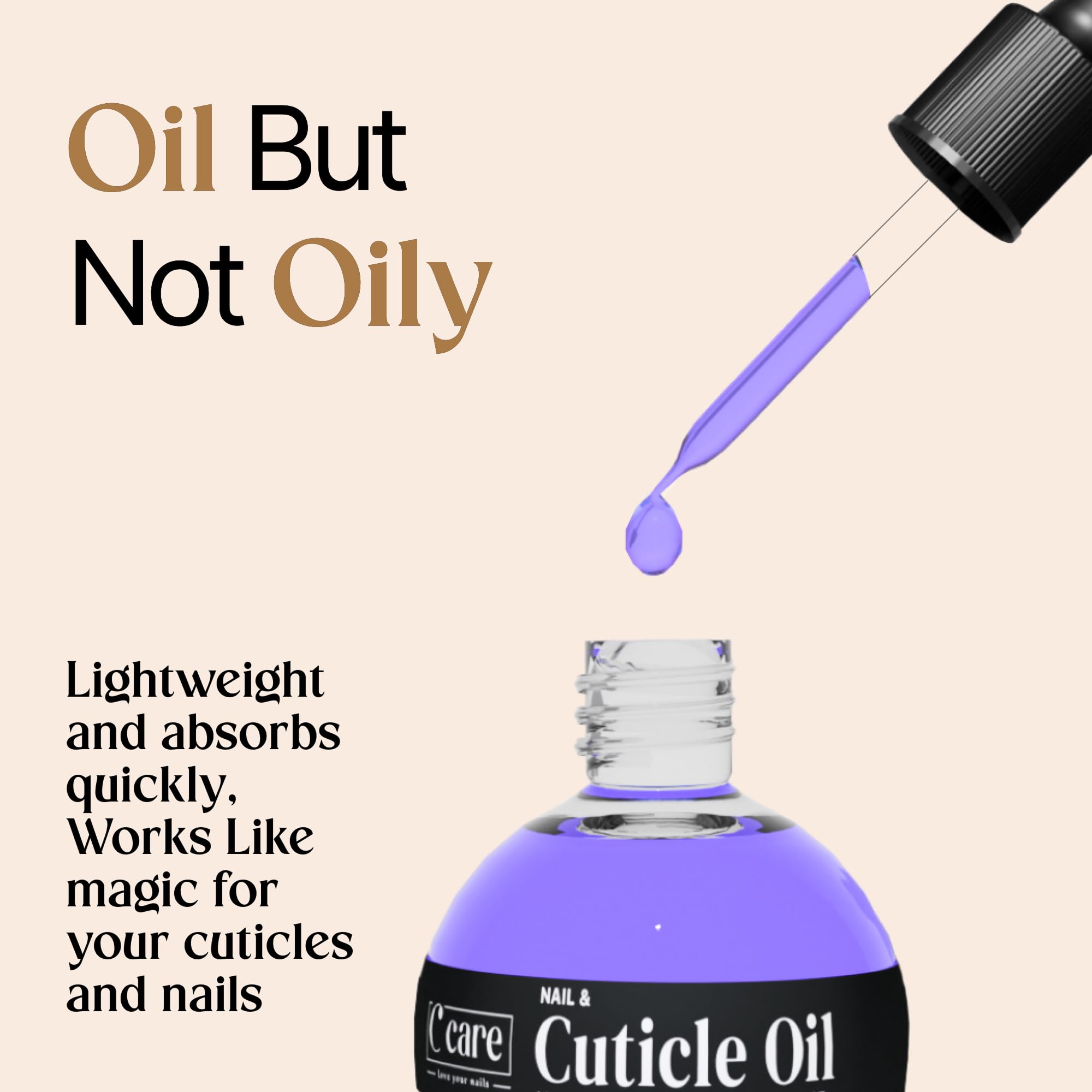 C CARE on bedside table lifestyle scene promoting overnight repair