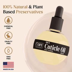 C CARE applied during a hand-care routine showing relaxation and overnight repair benefit