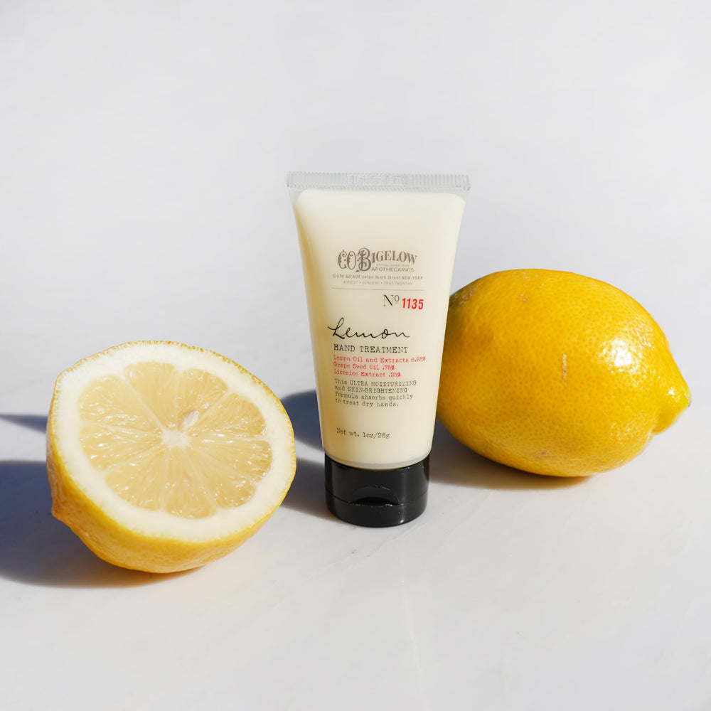 C. O. Bigelow cream texture close-up showing smooth emollient consistency for fast absorption