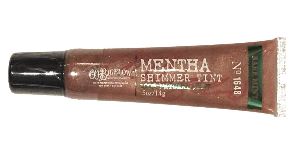 C. O. Bigelow front tube showing label and compact size, ideal for travel