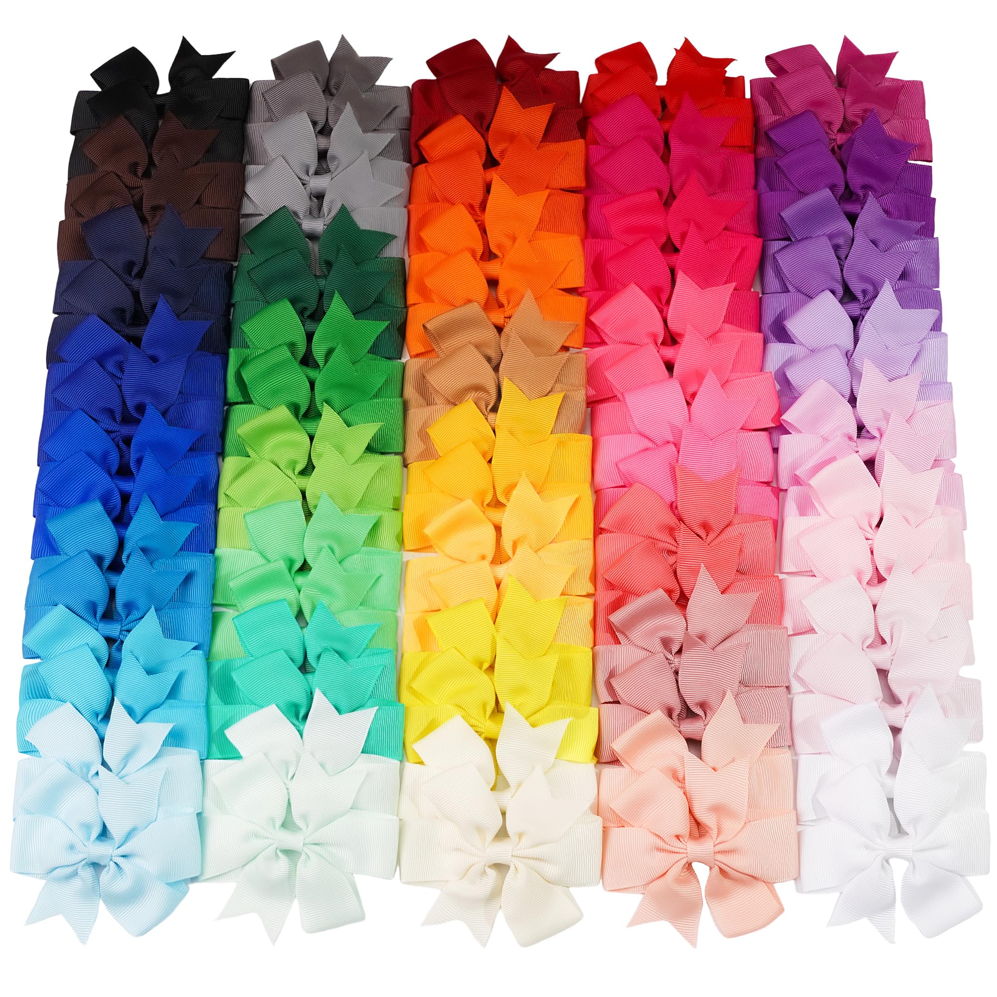 CÉLLOT front packaging showing 80 hair bows and organized pairs for easy selection