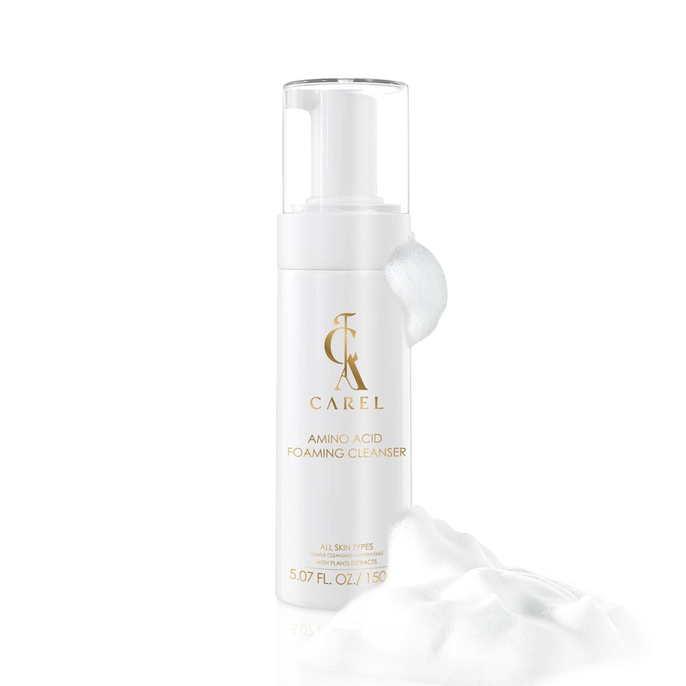 CA CAREL front packaging showing cleanser and benefits