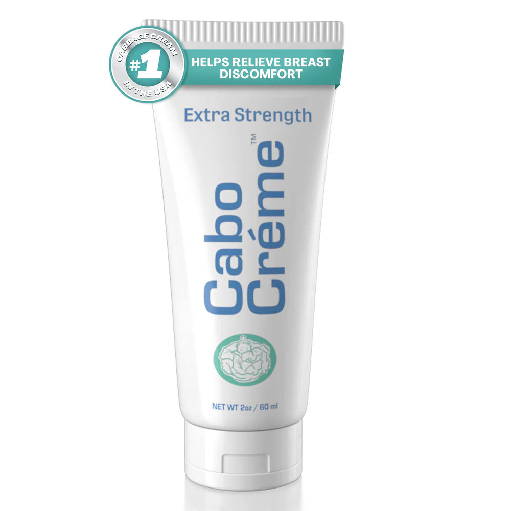 CaboCréme front tube 2 oz showing label and compact design for easy use