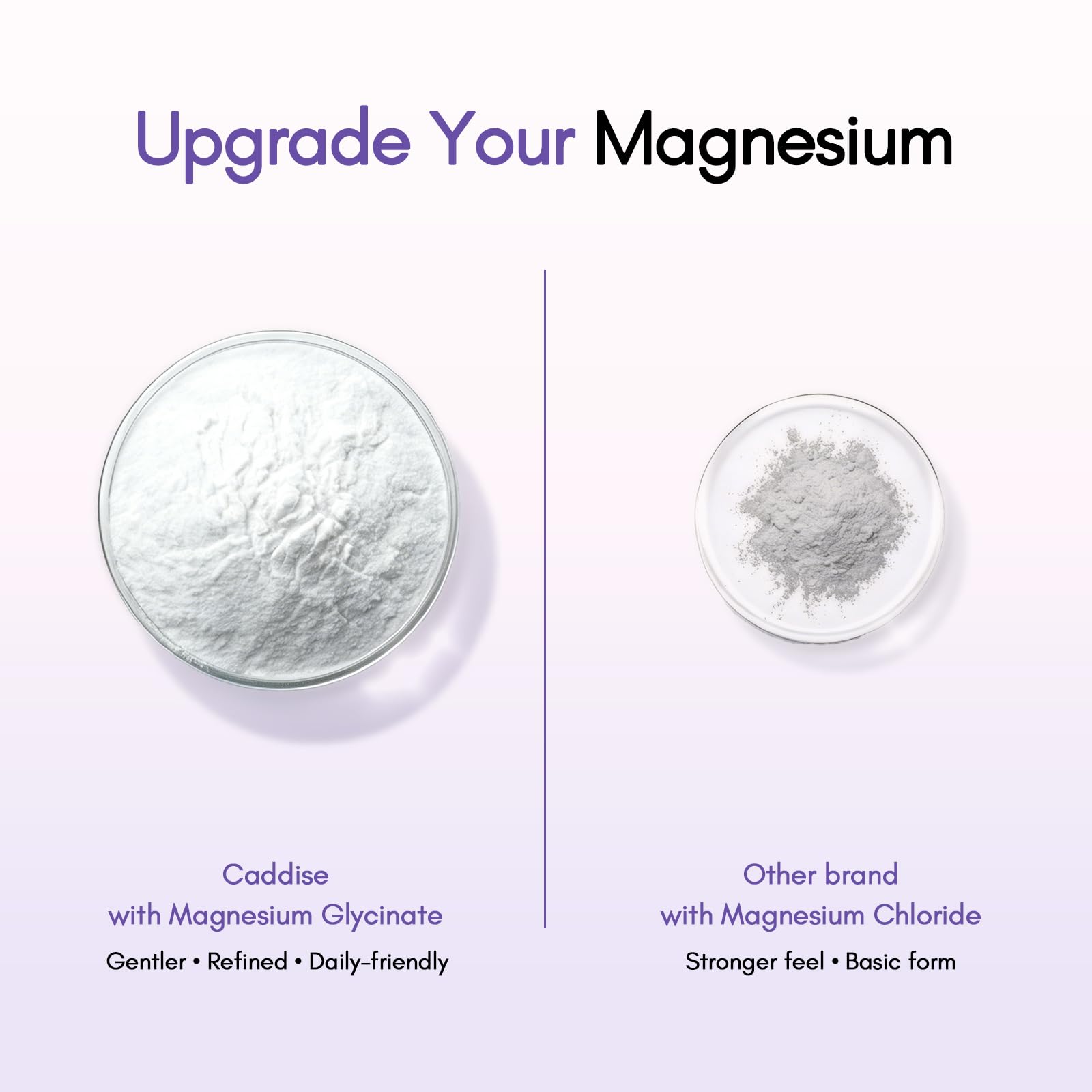 CADDISE cream texture closeup highlighting smooth absorption benefit