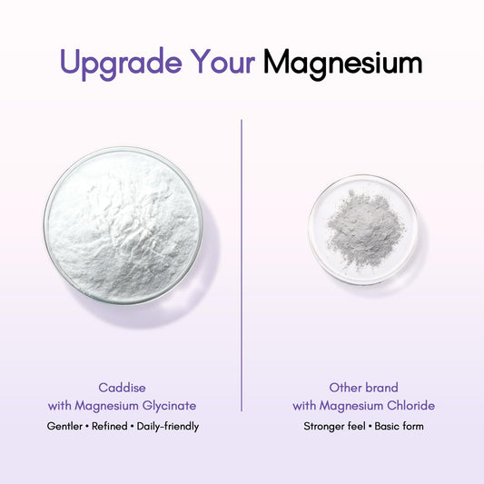 CADDISE cream texture closeup highlighting smooth absorption benefit