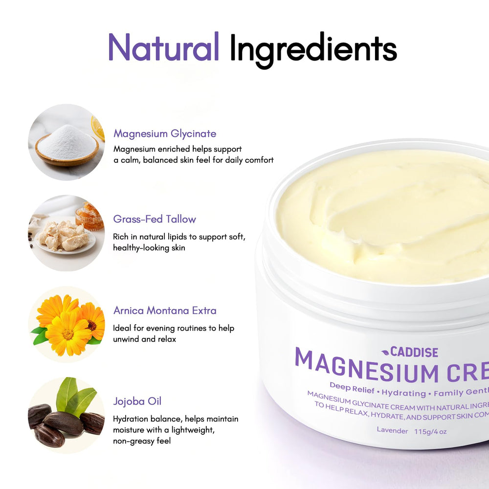 CADDISE label close-up showing ingredient clarity and trust benefit