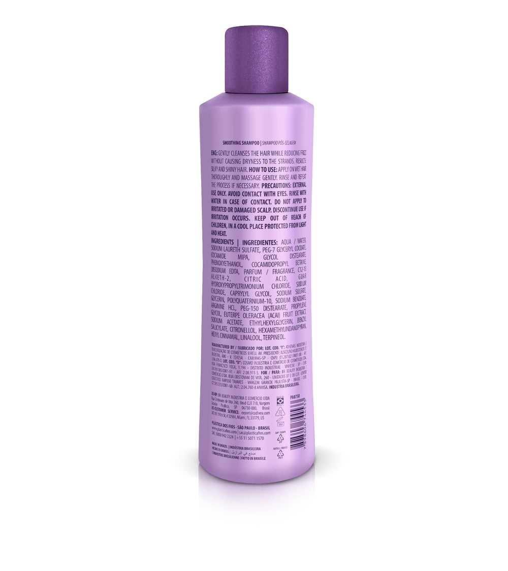 CADIVEU conditioner being poured to show creamy texture and smoother hair finish