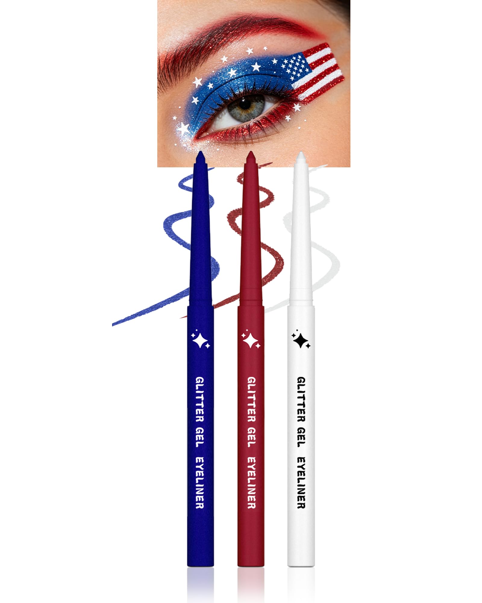 Caedelfly front packaging showing red white blue trio and travel friendly benefit