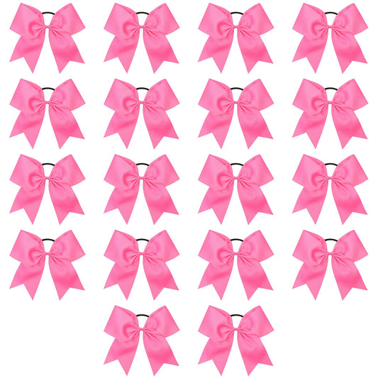 Caenagrion front packaging showing 18 pink cheer bows and convenient storage