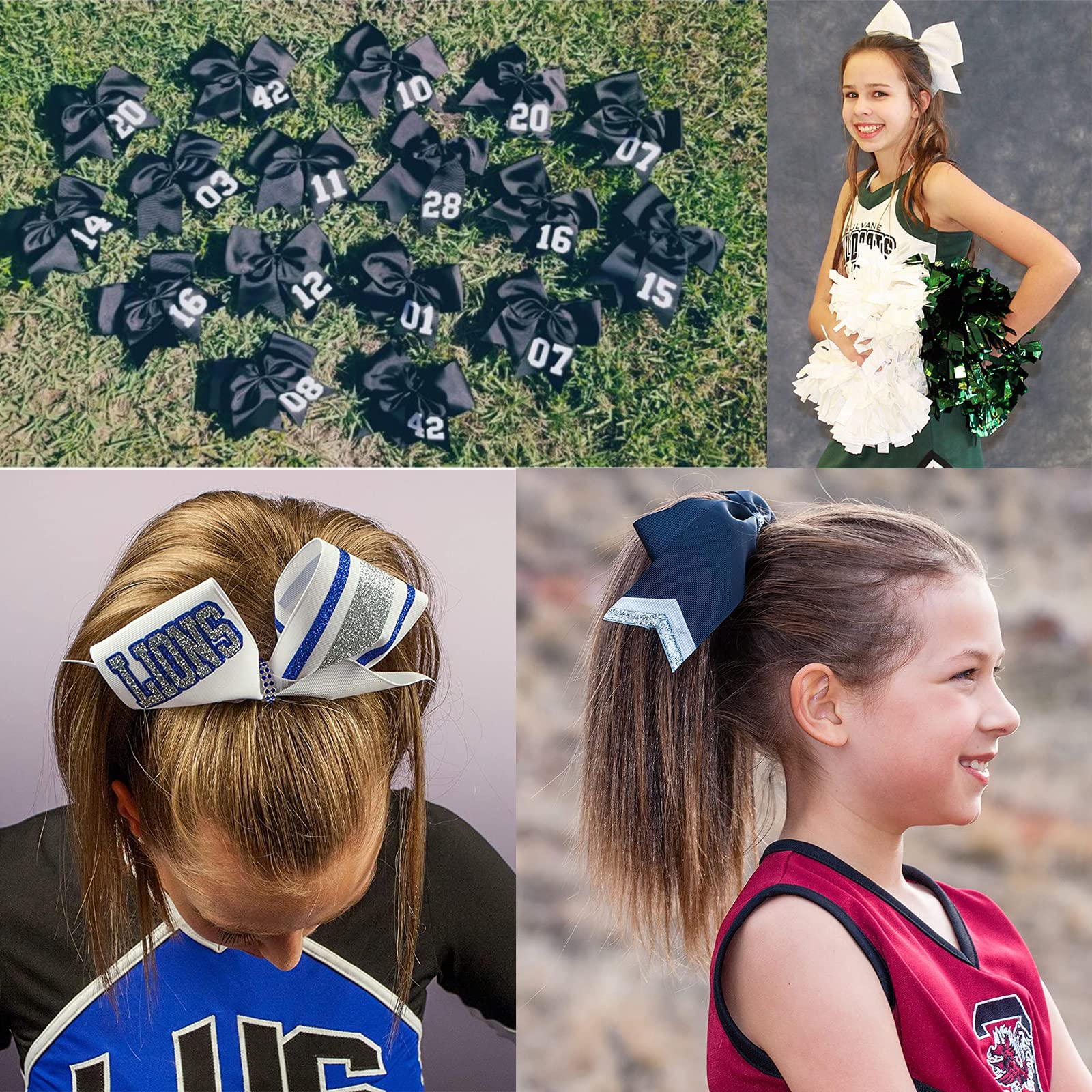 Caenagrion frosted bag with bows inside for organized team storage