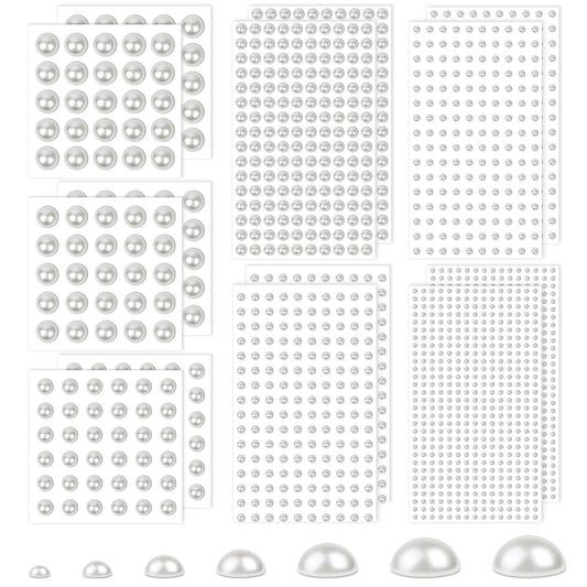 Caffox front packaging showing 14 pearl sticker sheets and quantity benefit