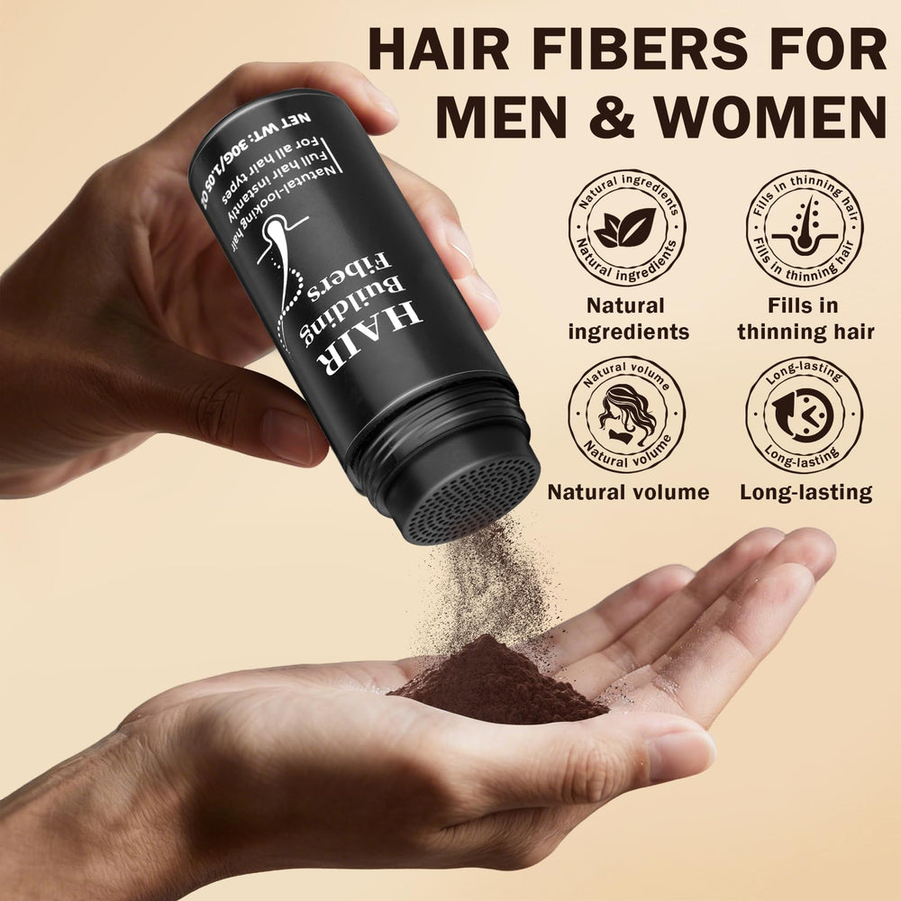 CAHIUYOA applying fibers to hairline for discreet concealment