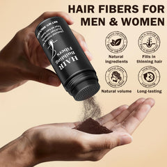 CAHIUYOA applying fibers to hairline for discreet concealment