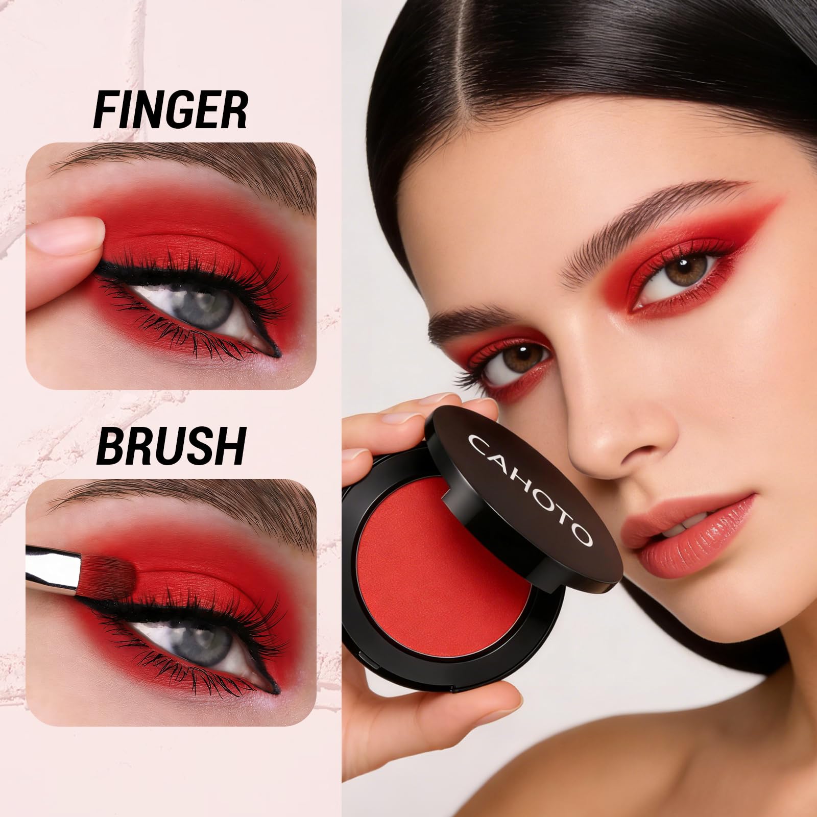 CAHOTO compact inside makeup bag, travel-ready and space-saving benefit