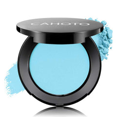 CAHOTO front-open compact showing light blue matte pan and clean packaging benefit: portable convenience