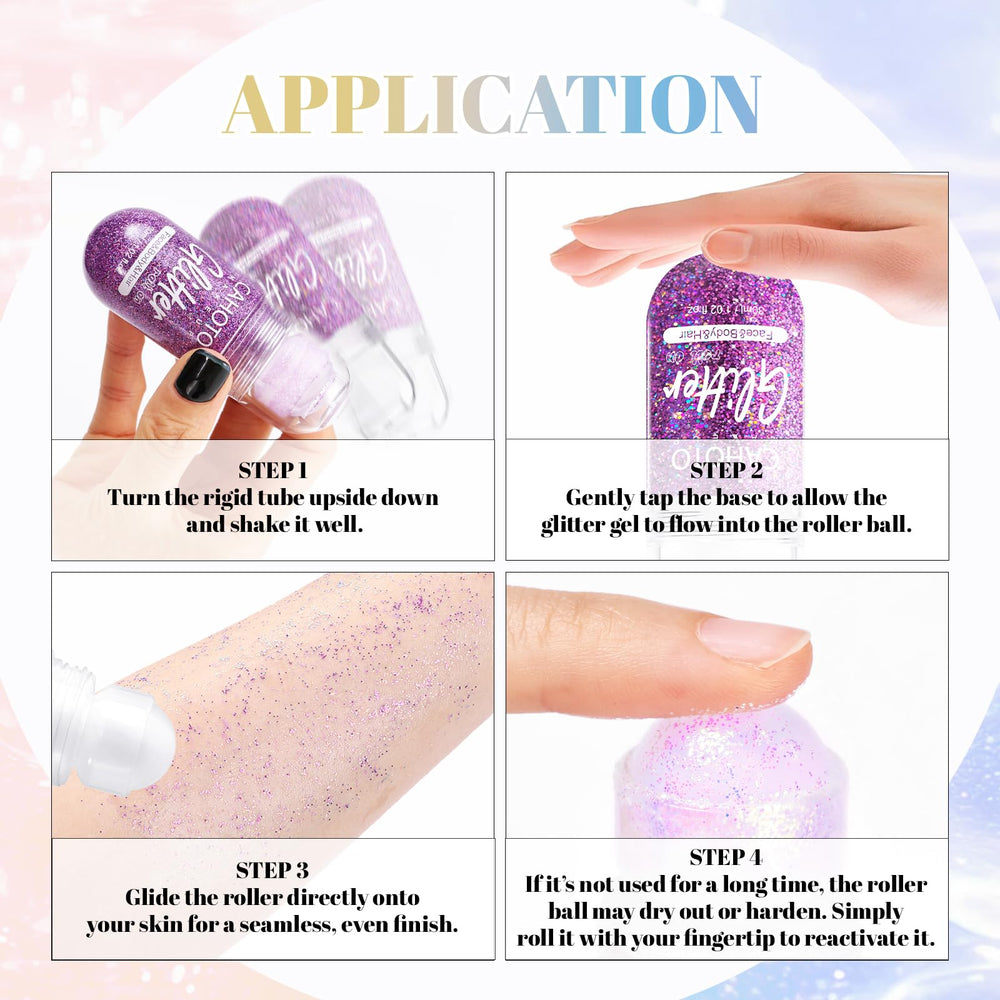 CAHOTO face application forehead highlight adding eye-catching shimmer