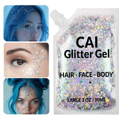 CAI BEAUTY NYC label close-up of ingredients and vegan cruelty-free claims