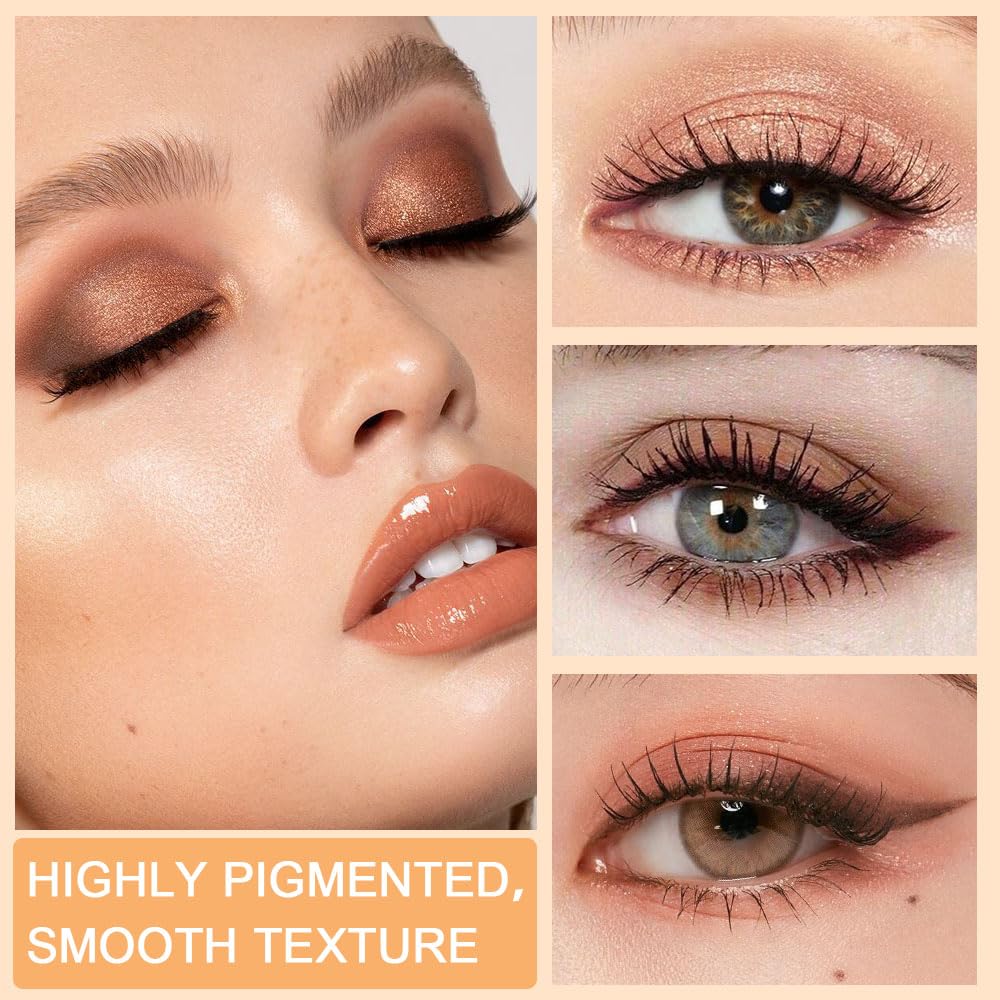 CAKAILA palette being applied with brush demonstrating buildable color