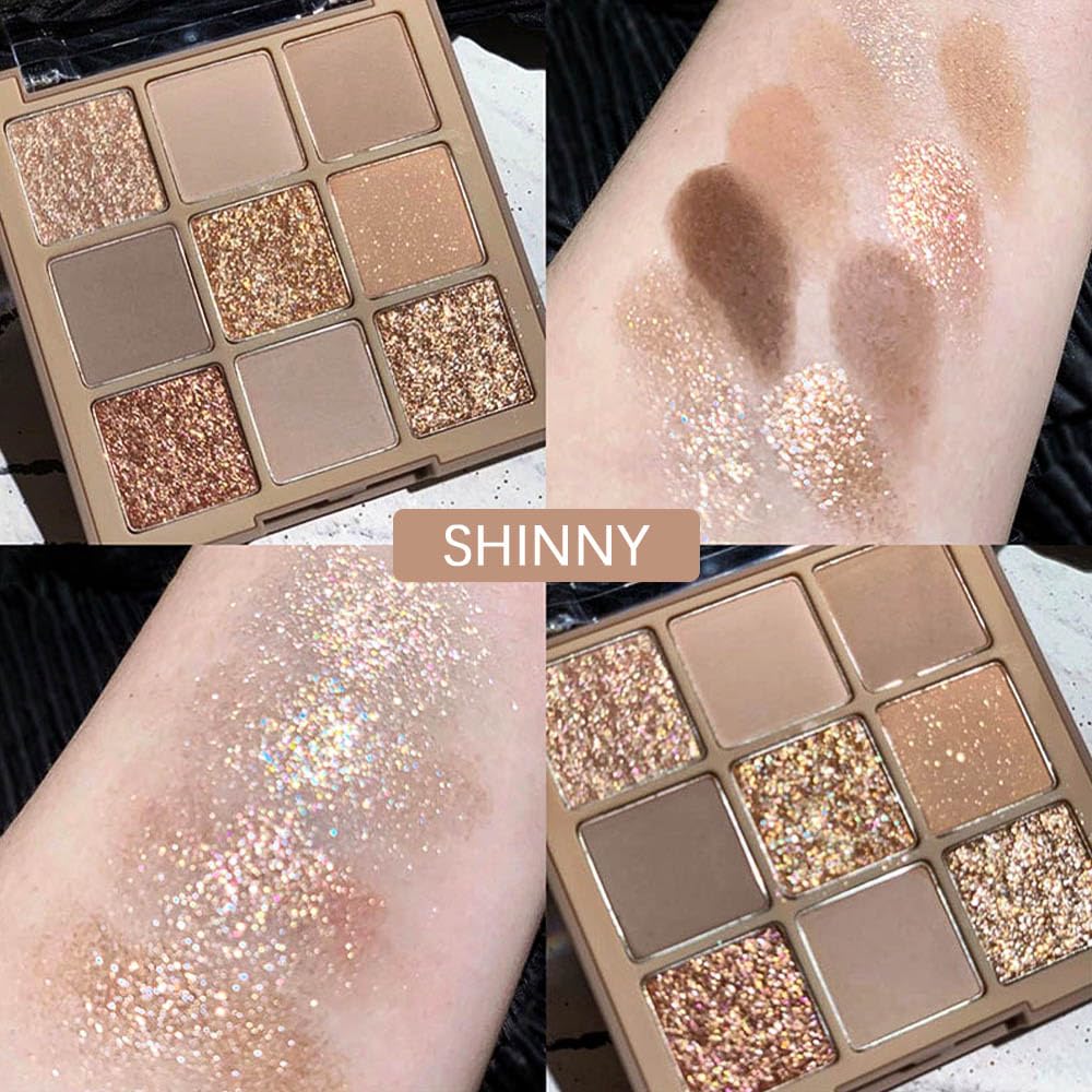 CAKAILA matte shade swatches showing even coverage and soft finish for blending