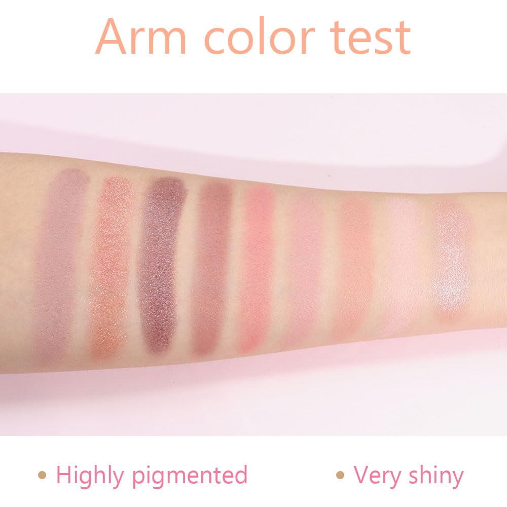 CAKAILA open palette overhead with matte and shimmer shades for versatile looks
