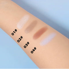 CAKAILA palette in hand to show compact size and portable benefit