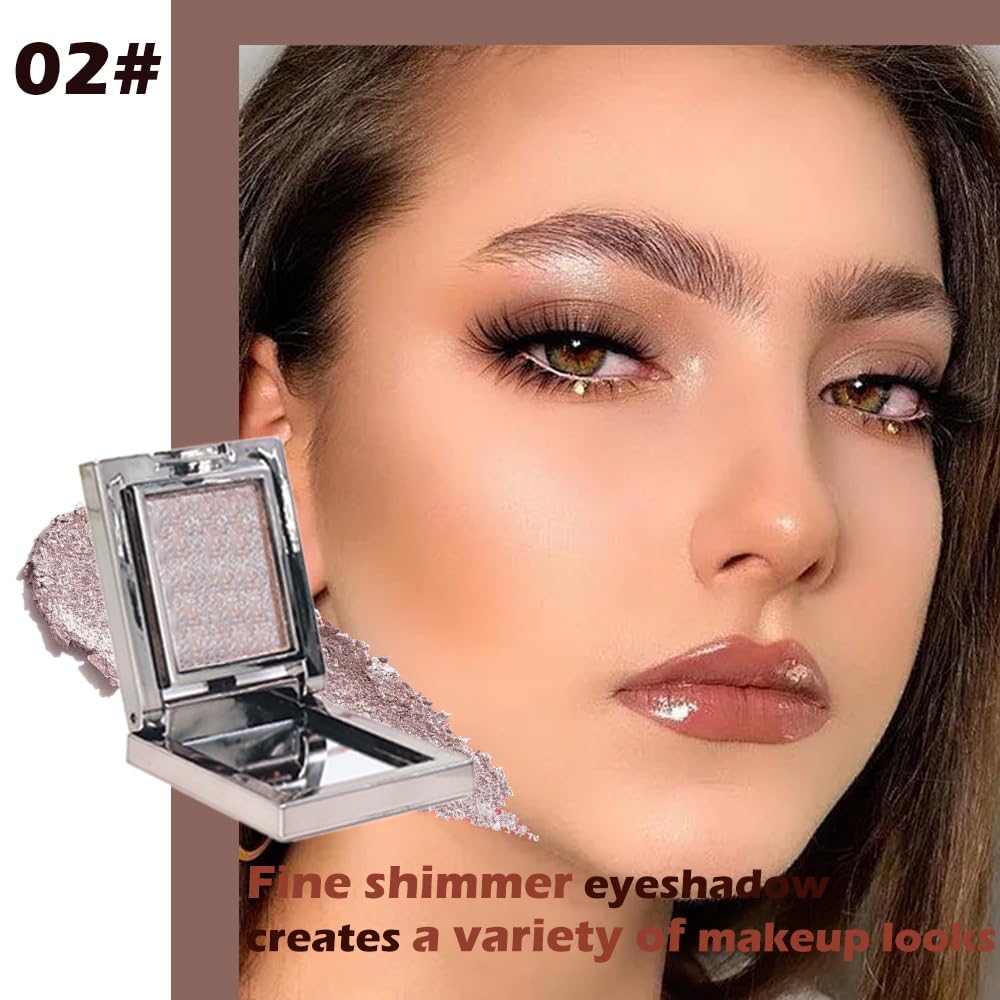 CAKAILA open palette with mirror displaying taupe mauve shades for easy touch-ups