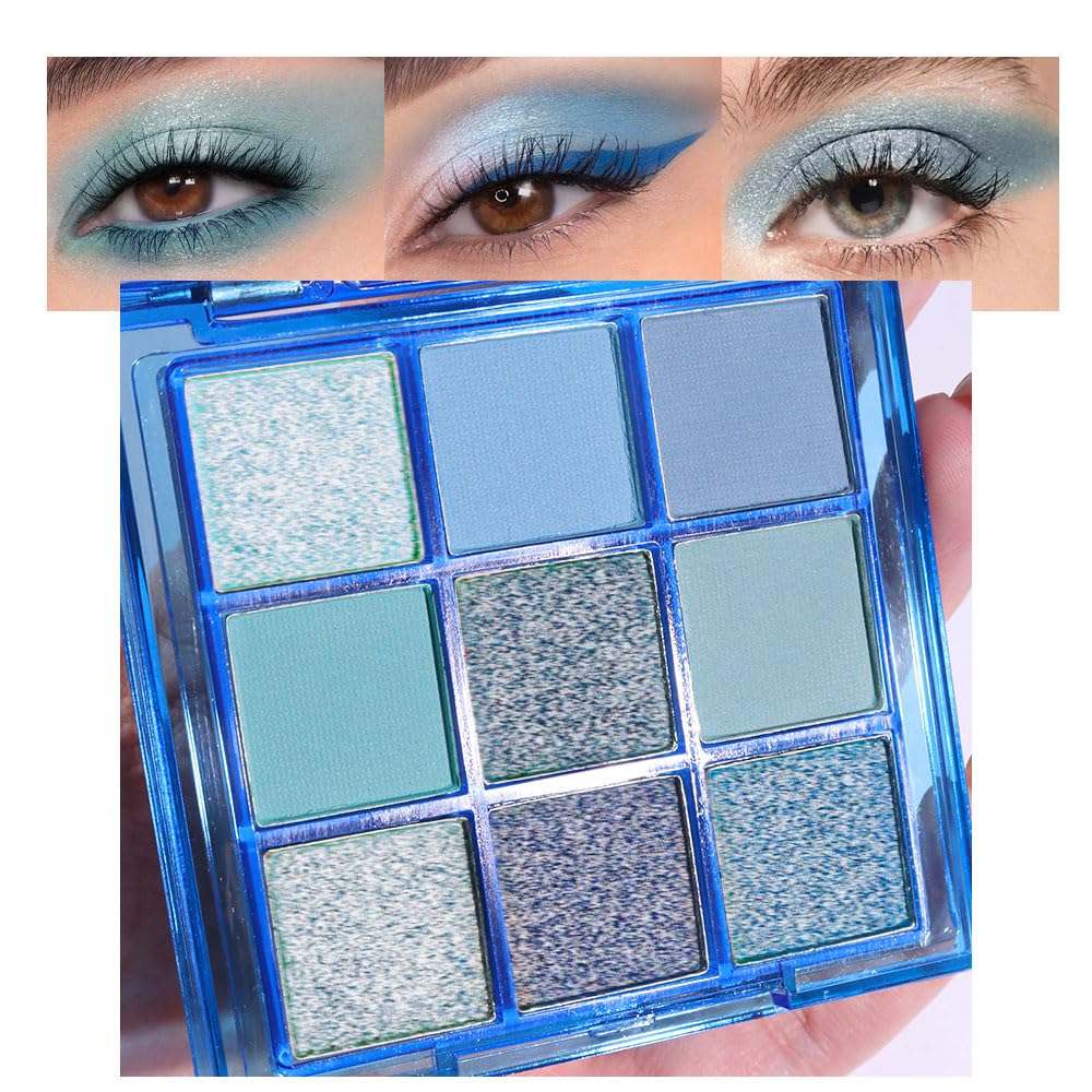 CAKAILA sapphire palette front packaging shows compact design and color range benefit
