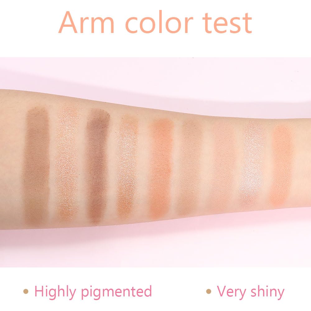 CAKAILA swatch on arm displaying true pigment and wearable neutrals