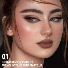 CAKAILA close-up of lipstick texture illustrating creamy matte glide