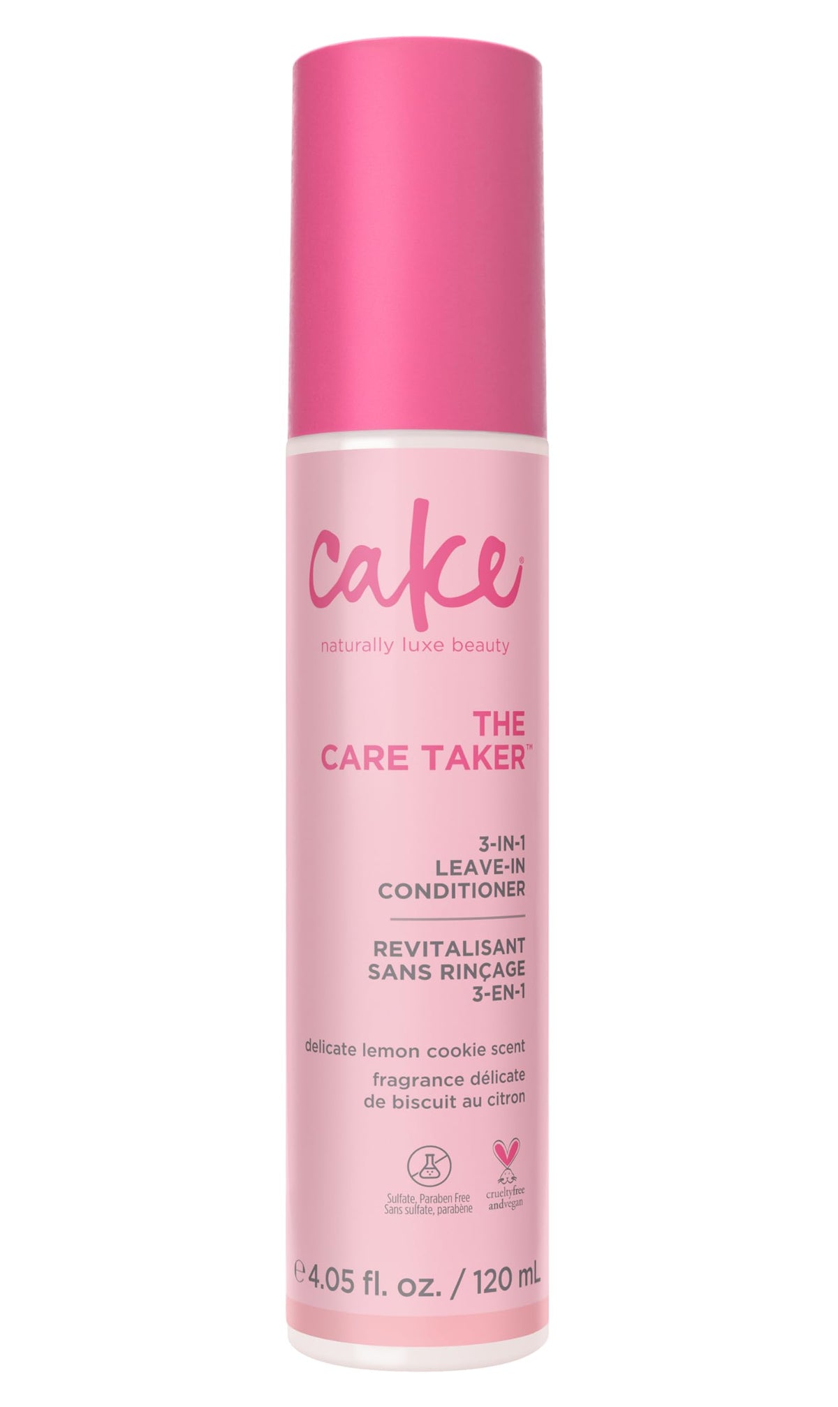 Cake Beauty front packaging showing bottle and label for fast identification and trust