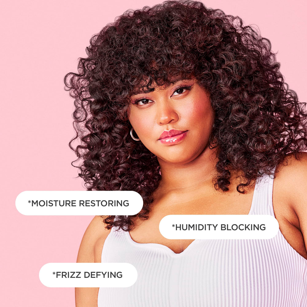 Cake Beauty conditioner texture swatch highlighting creamy hydration and smooth spreadability