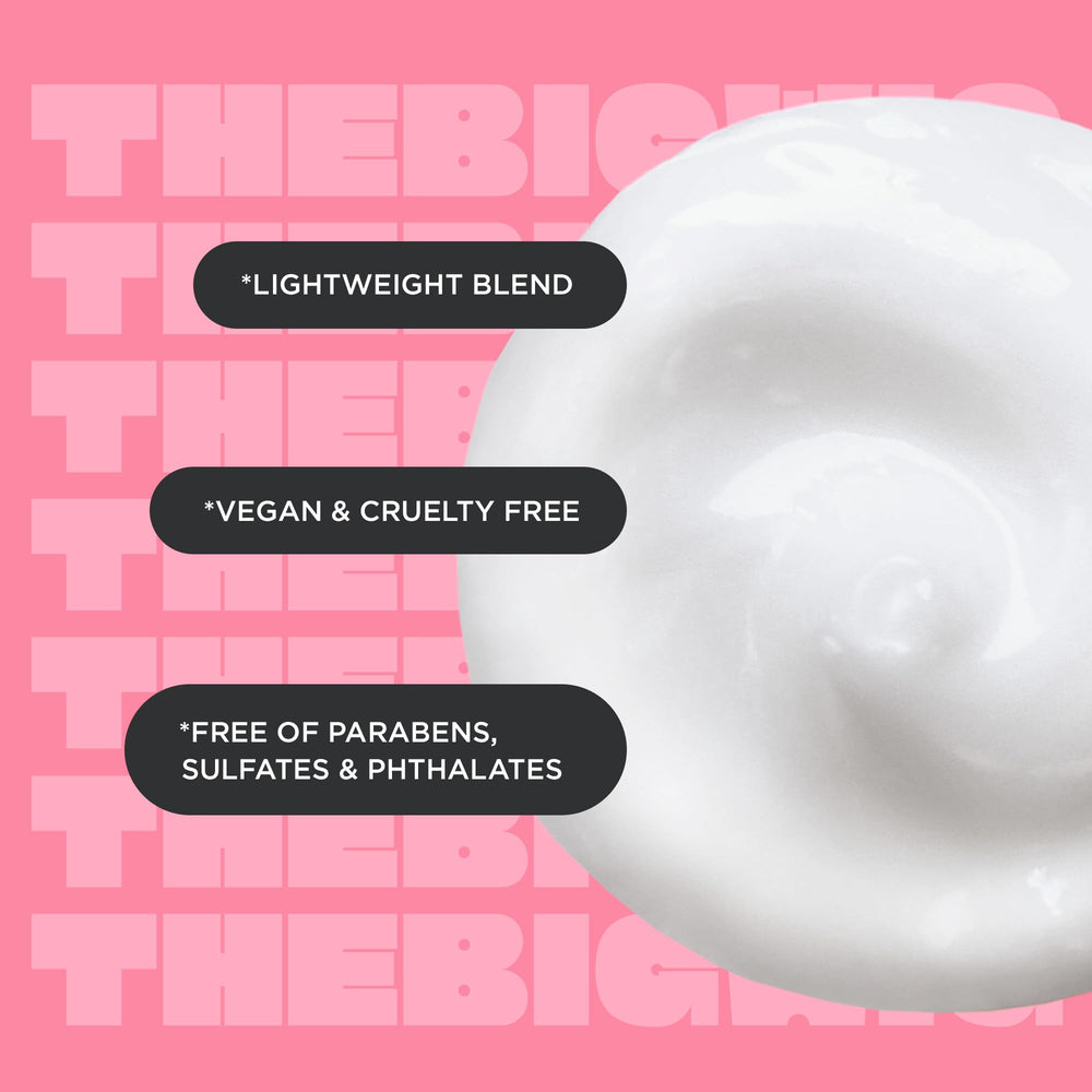 Cake Beauty conditioner in shower applied to hair demonstrating detangling and hydration benefit