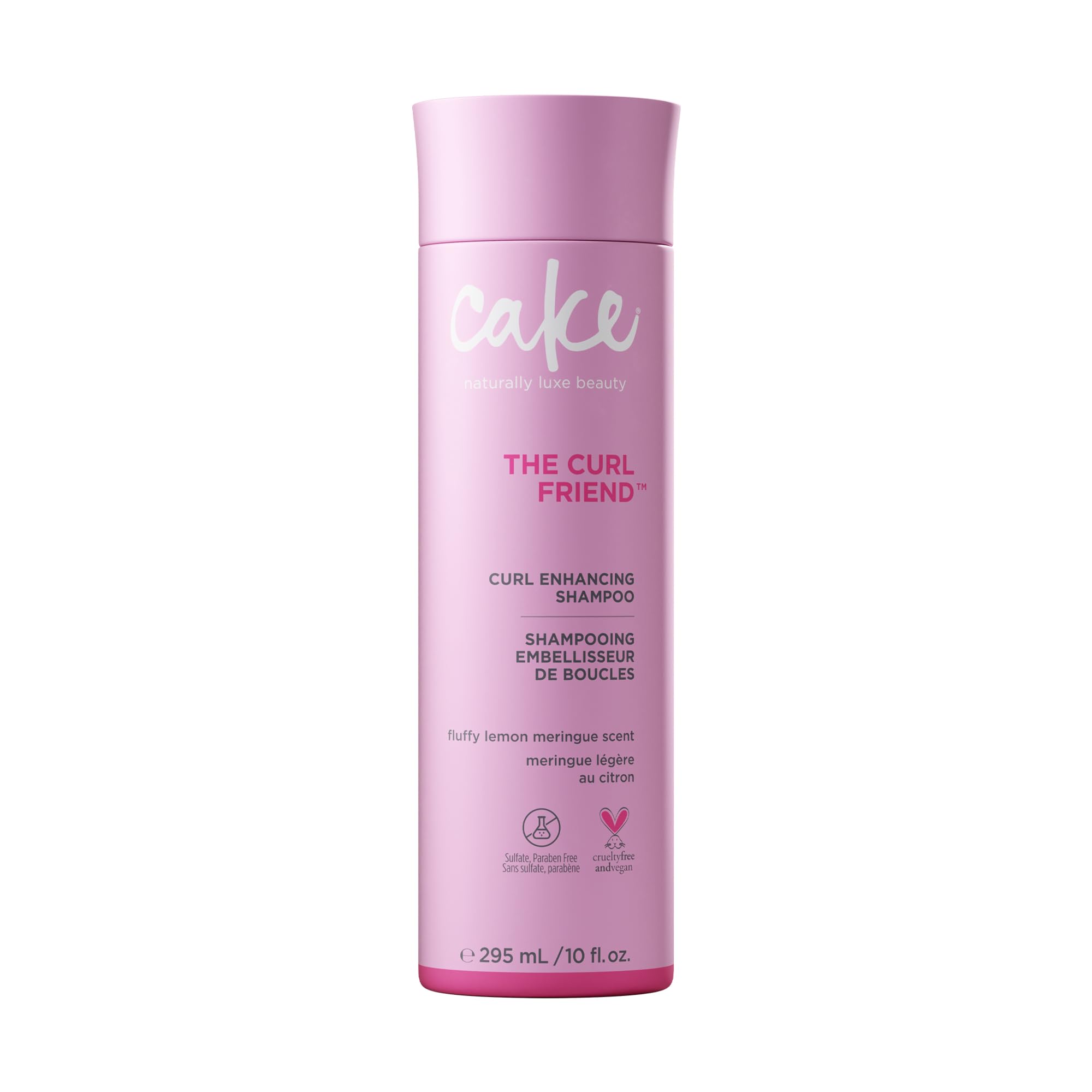 Cake Beauty Curl Friend front label showing product and scent